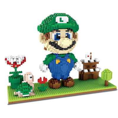 Bricks Super Mario Bros - Modèle Luigi