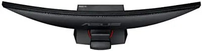 Moniteur incurvé noir ASUS TUF Gaming 27 pouces avec accent rouge et logo ASUS