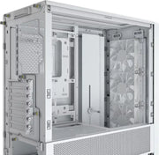 Corsair Frame 4000D Blanc : boîtier blanc au design minimaliste avec panneaux mesh texturés