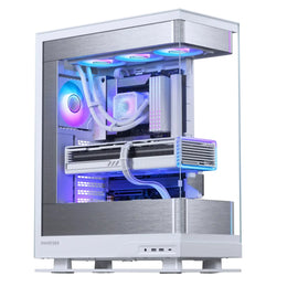 PC Gamer Streaming Pro x Phanteks Blanc | Ryzen 7 9700X x RTX 5070 Ti
