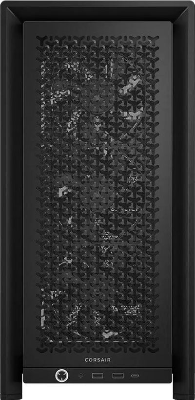 Boîtier PC Corsair Frame 4000D RS NOIR noir à panneau avant mesh texturé