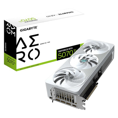 Gigabyte GeForce RTX 5070 Ti AERO OC 16 Go image 0