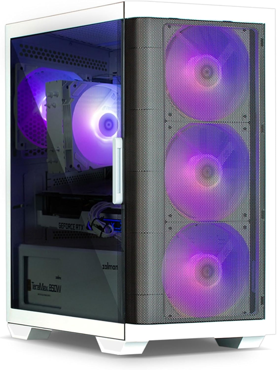 PC Gamer Starter x Zalman Noir/Blanc | Ryzen 7 7700 x RTX 5070 image 0