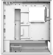 Coque PC NZXT H5 Flow BLANC en plastique blanc avec fixations et ventilation