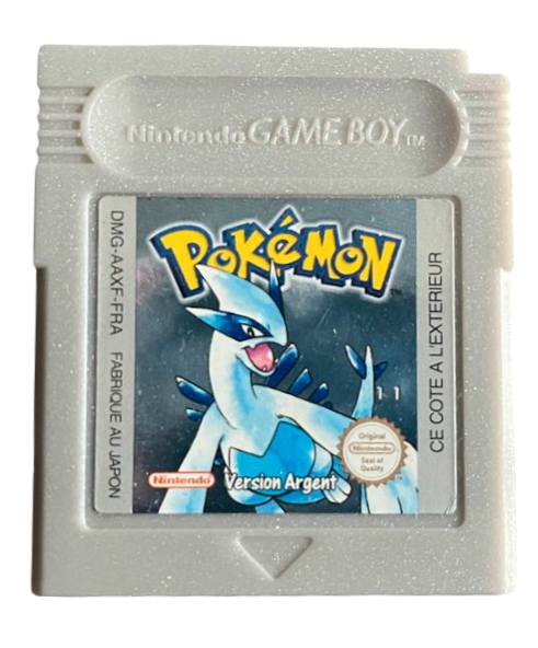 Jeu Pokemon Version Argent – Game Boy Color | Cartouche Originale image 0