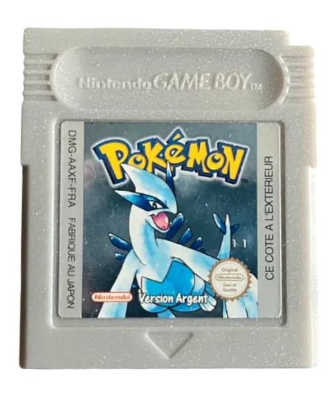 Jeu Pokemon Version Argent – Game Boy Color | Cartouche Originale
