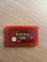 Cartouche Game Boy Advance Pokémon Feu et Feuille édition Bulbizarre LCD orange en plastique
