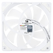 Ventilateur Thermalright TL-C12CW blanc avec pales translucides