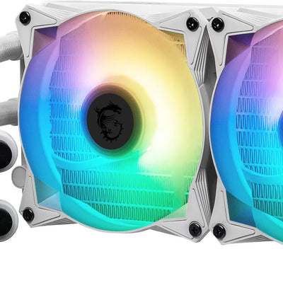 Kit Watercooling AIO MSI MAG CORELIQUID 240R V2 – 240mm – ARGB - Blanc - Watercooling 240 mm