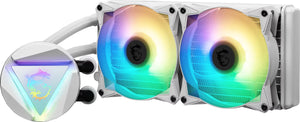 Kit Watercooling AIO MSI MAG CORELIQUID 240R V2 – 240mm – ARGB - Blanc - Watercooling 240 mm