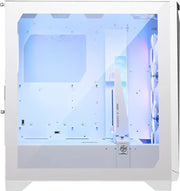 Boîtier PC MSI MPG GUNGNIR 300R AIRFLOW BLANC avec LED bleu-violet