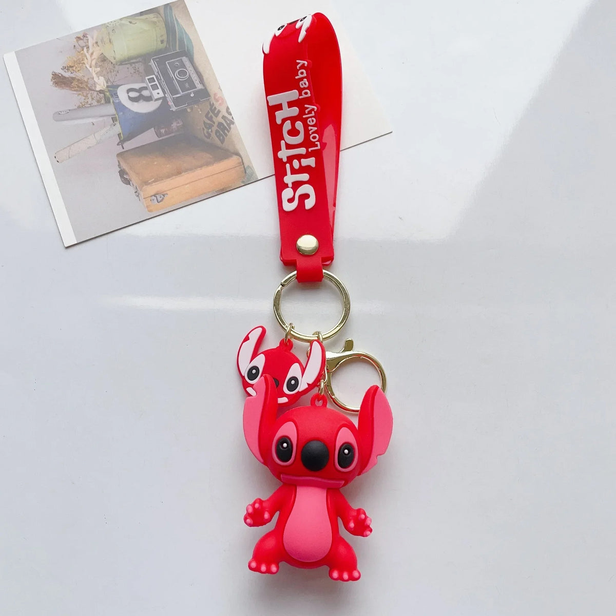 Porte-Clés Disney - Lilo & Stitch - Stitch Rouge image 0