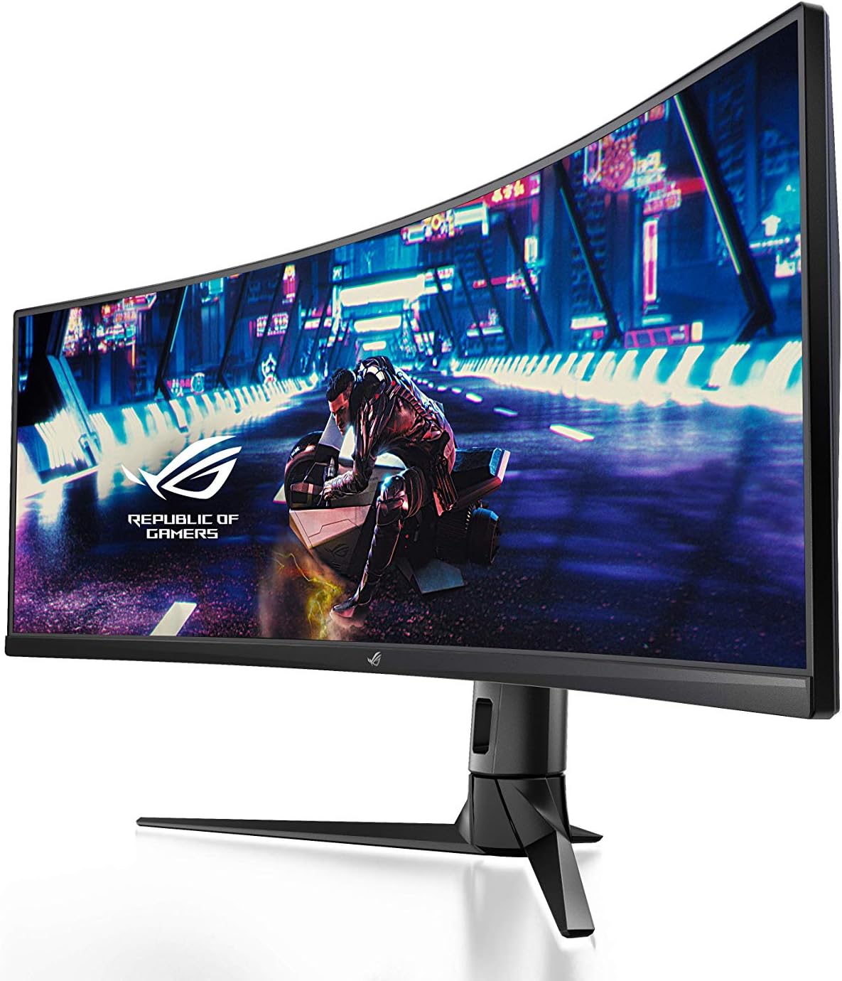 ASUS ROG 49" - 4K / HDR / 144Hz / 1 ms / Incurvé / HDR / VA image 1