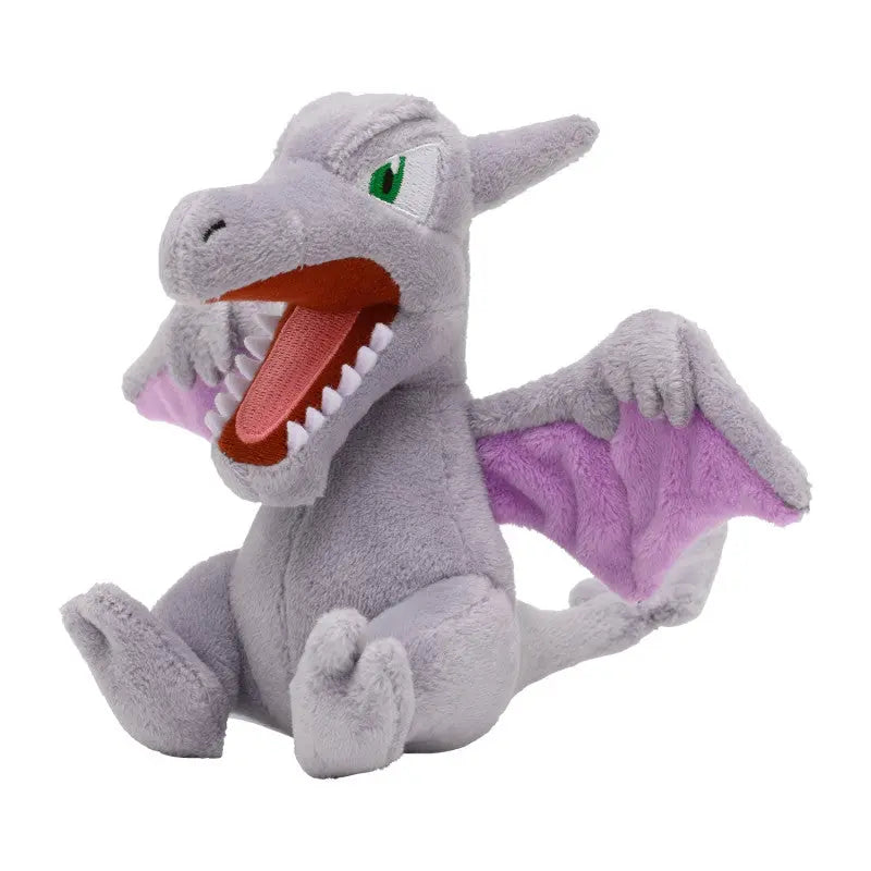 Peluche Pokémon Ptéra dragon gris pelucheux 20 cm coton doux