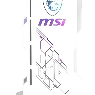 Support Carte Graphique 5v 3Pin RGB - MSI - Blanc