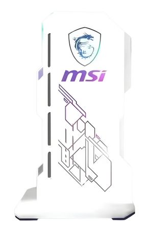 Support Carte Graphique 5v 3Pin RGB - MSI - Blanc
