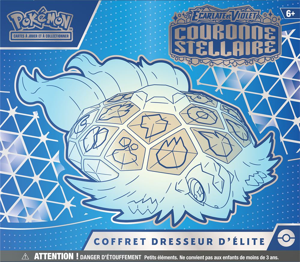 Pokemon – Coffret Dresseur d’Élite (ETB) Couronne Stellaire (EV07) image 0