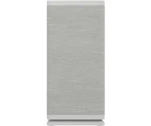 Enceinte rectangulaire argentée Fractal Design Mood Light Gray à grille texturée