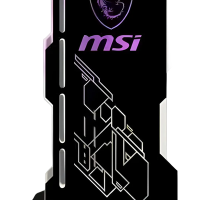 Support Carte Graphique MSI - 5V 3Pin Noir