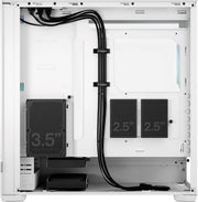 Fractal Design Pop Air blanc TG Clear Tint : boîtier avec disques durs et clips Fractal