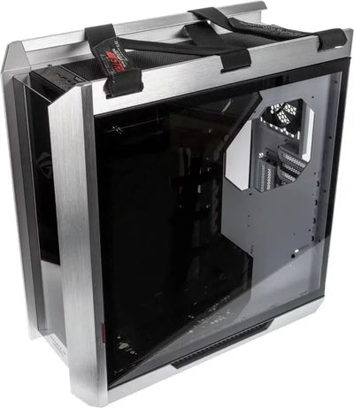 Boîtier PC ASUS ROG Strix Helios RGB NOIR argenté à panneau transparent