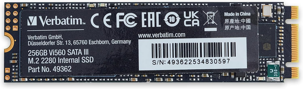 Disque SSD Verbatim Vi560 S3 256Go - S-ATA M.2  2280M/B s image 0