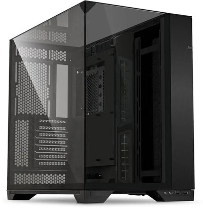 Lian Li O11 Vision NOIR boîtier PC noir verre avant mesh ventilé
