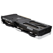 Carte graphique MSI GeForce RTX 5080 16G VENTUS 3X OC noire aux accents argentés