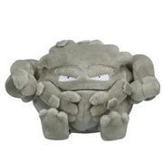 Peluche Pokémon Gravalanch grise rocailleuse 15 cm dos cotonneux