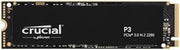 Disque SSD Crucial P3 2 To PCIe Gen3 NVMe M.2 2280 contacts dorés - Stockage