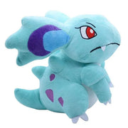 Peluche Pokémon Charizard bleu clair doux 15 cm avec accents violets