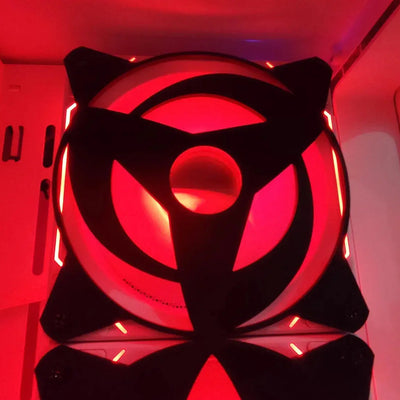 Grille Ventilateur Naruto 120mm/140mm - Sharingan Obito