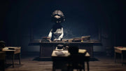 Poupée sombre stylisée de Little Nightmares II PS5 en classe effrayante