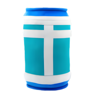 Peluche Fortnite - Baril Bleu