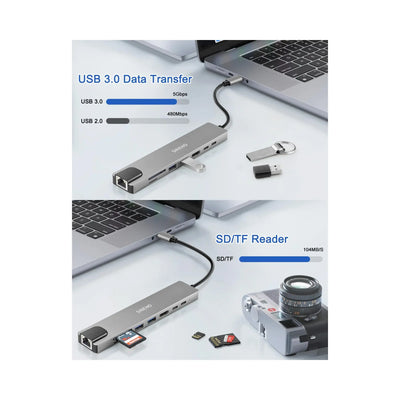 Hub USB C 4k Pixel 404