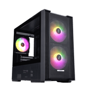 Boîtier PC 1stPlayer AU6 ARGB Noir - vue principale - Boîtier