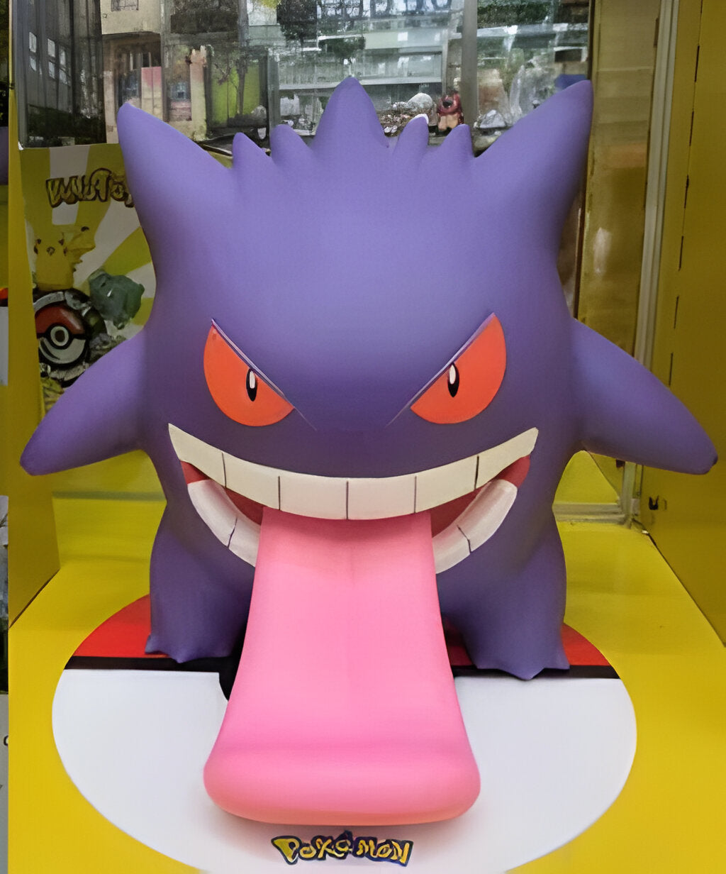 Figurine Pokemon - Ectoplasma tirant la langue - 20 à 25 cm image 0