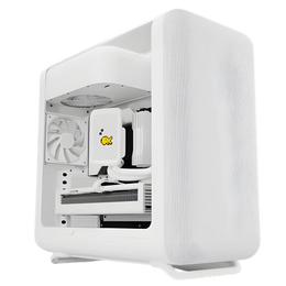 PC Gamer HYTE X50 Blanc x Starter | Ryzen 5 5500 × RTX 5060 8 Go