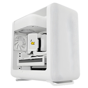 PC Gamer HYTE X50 Blanc x Starter | Ryzen 5 5500 × RTX 5060 8 Go