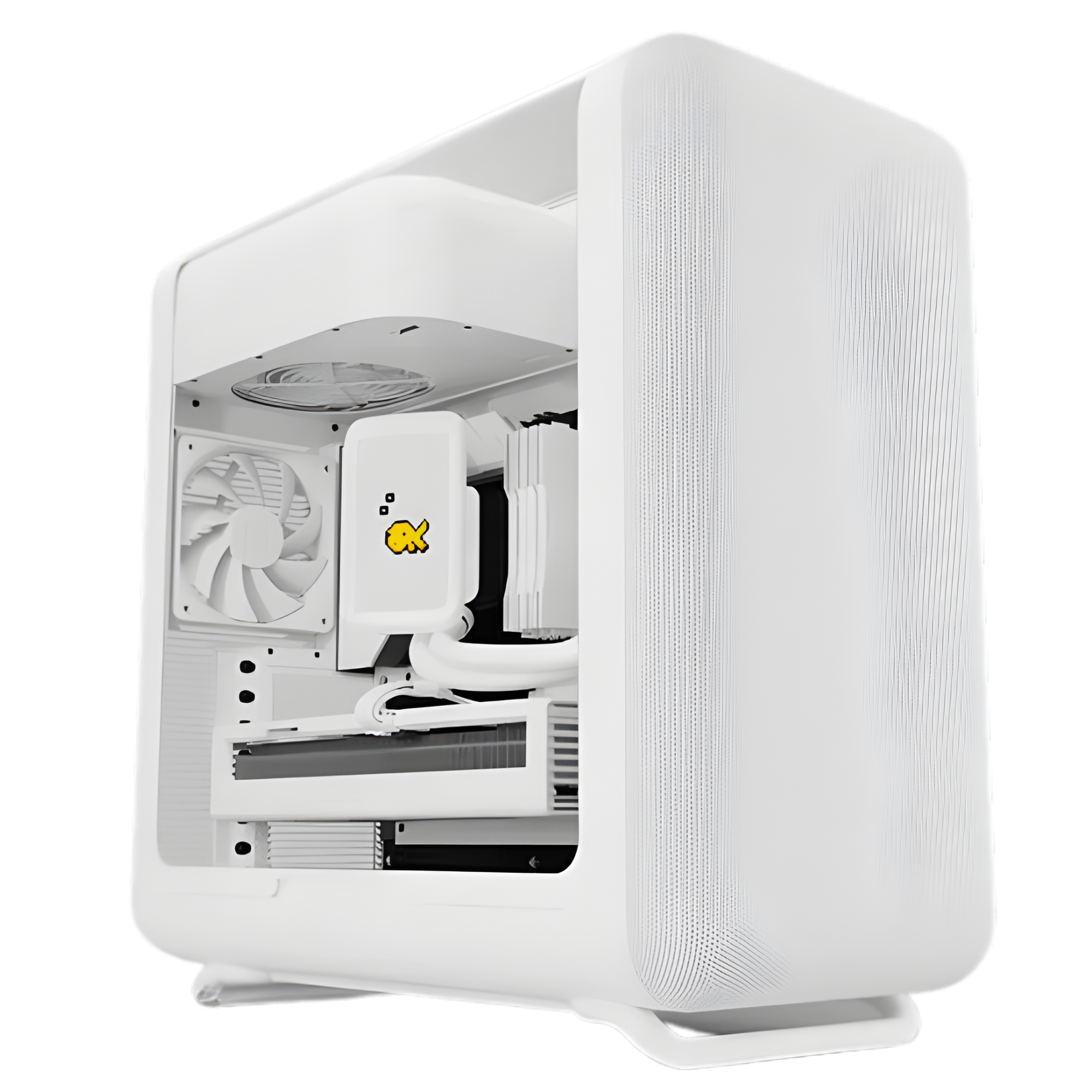 PC Gamer HYTE X50 Blanc – Perf Max x Ryzen 7 9800X3D × RTX 5070 TI Image