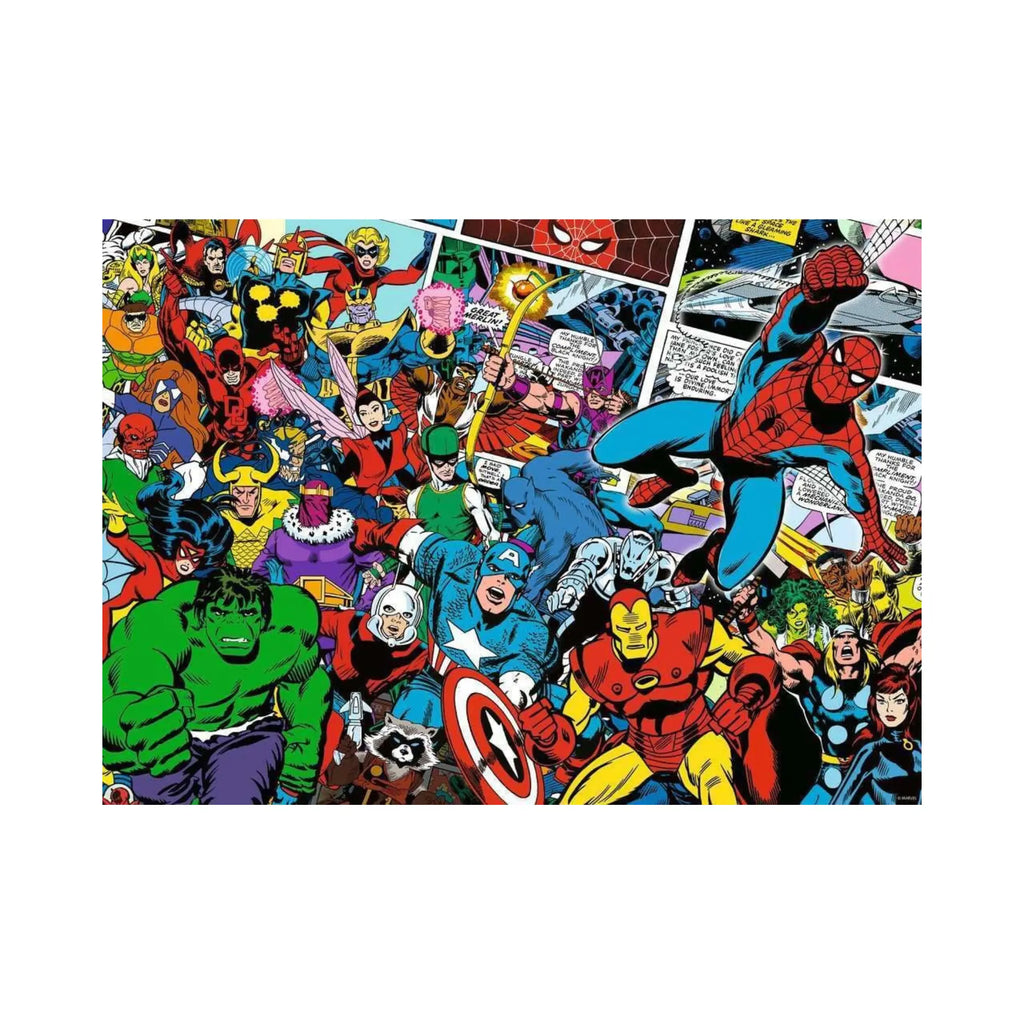 Puzzle Ravensburger – Challenge Marvel (1000 pièces) Pixel 404