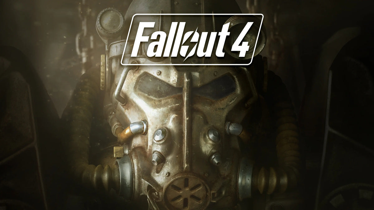Casque de Power Armor rouillé de Fallout 4, design industriel usé