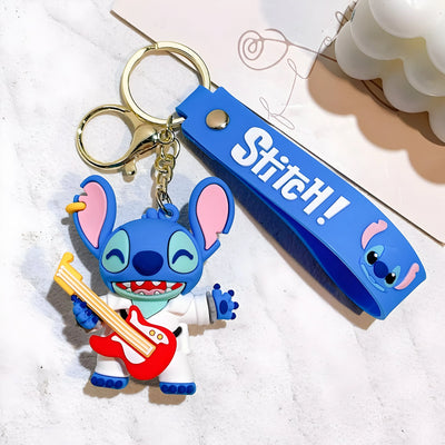 Porte clés Stitch tenue Elvis