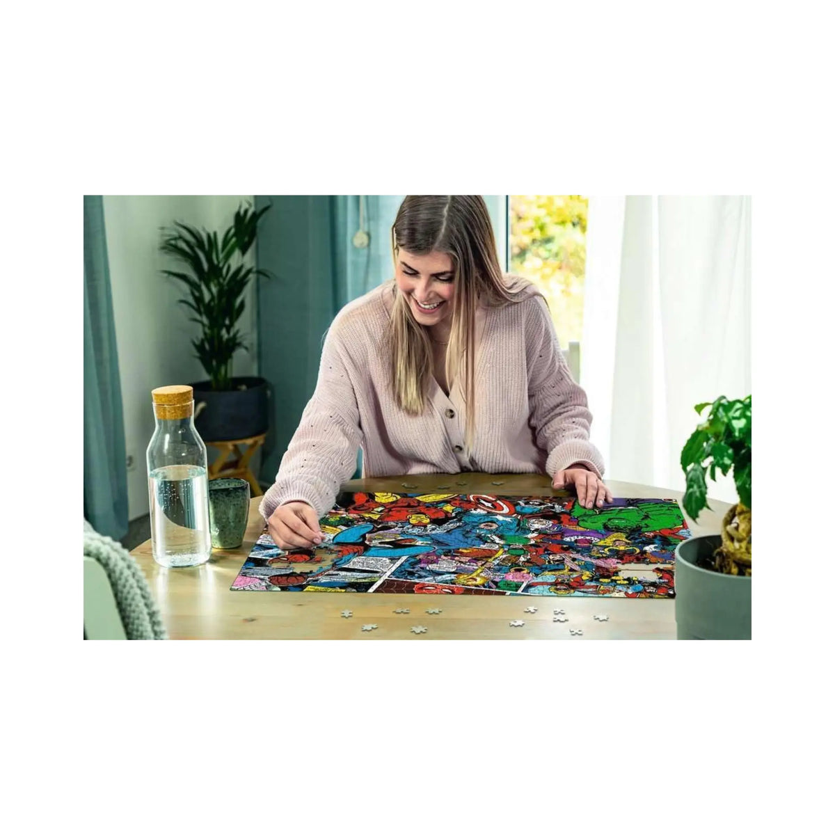 Puzzle Ravensburger – Challenge Marvel (1000 pièces) Pixel 404