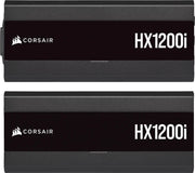 Alimentation Corsair HX1200i 1200W noir ATX mat avec logo blanc