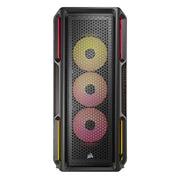 Boîtier Corsair iCUE LINK 5000T LX RGB NOIR avec 3 ventilateurs RGB empilés