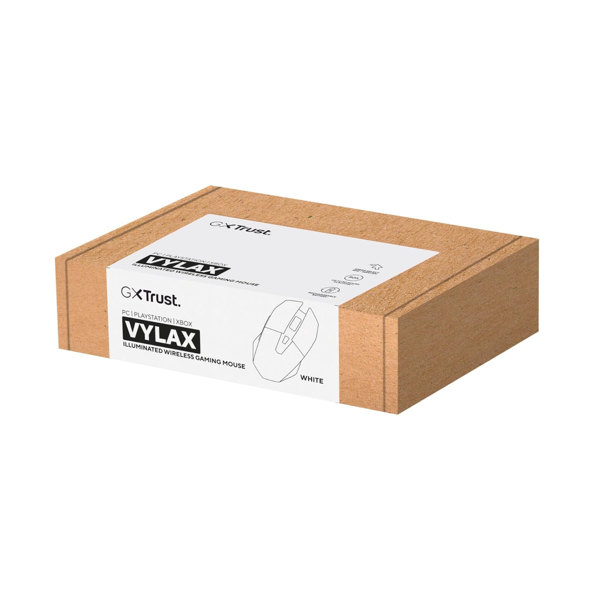 Souris Gamer - GX Trust - GXT 1108 - Blanc