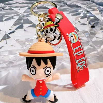 Porte clés One Piece - Luffy posture Dynamique