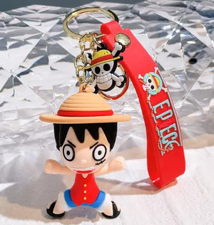 Porte clés One Piece - Luffy posture Dynamique