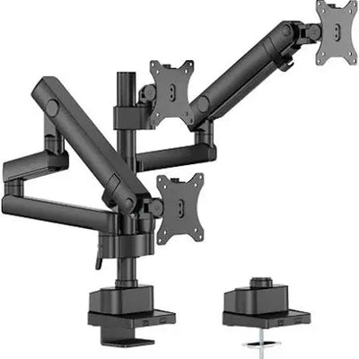 Support Bras Mécanique - Noir - 3 moniteurs - 17" - 32"